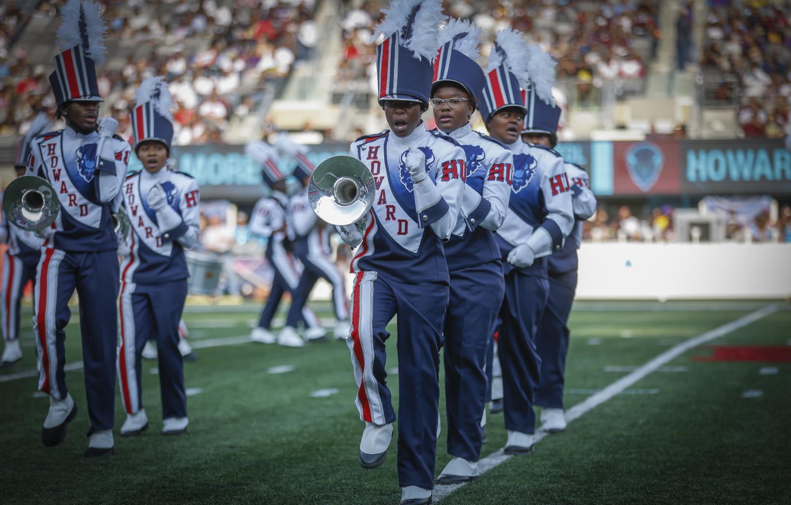 The Howard University Showtime Marching Band